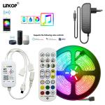 24 Key Intelligent Wifi Led Strip Lights 5050 Rgb 10 Meter Ambient Light Dc12v