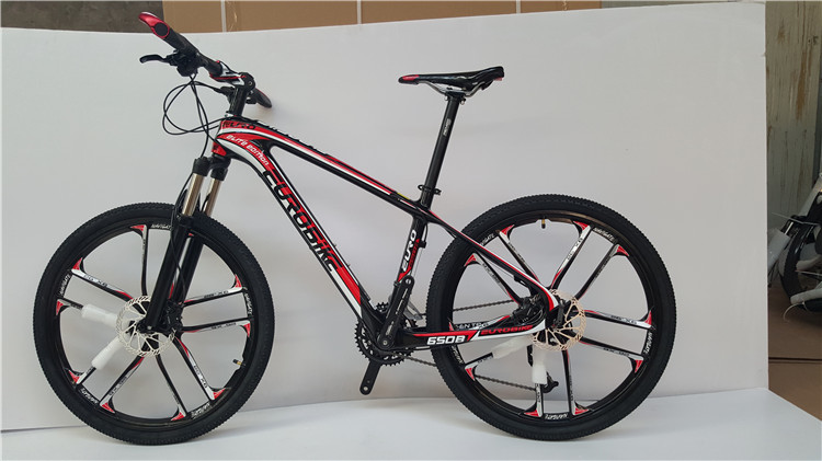 36 spokes 26 inch carbon fiber mountain bike/bicicle MTB with Shimano 30 speed, magnesium alloy one wheel