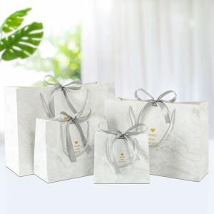 Quality 100% Paper Shopping Bags For Shopping Recyclable Disposable wholesale