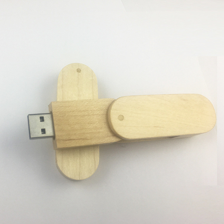 Promotional Wooden USB flash drives small wood logo customized
