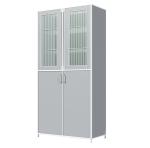 Hospital Reagent Cabinet Computer Lab Furniture Electrostatic Spraying Surface