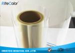 One-Side Coated Inkjet Film Roll , Eco Solvent Inkjet Transparency Film