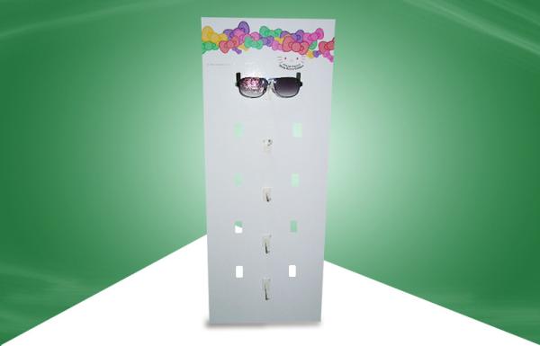 4 Color CMKY Offset Printing POP Cardboard Display Standee for Sunglasses