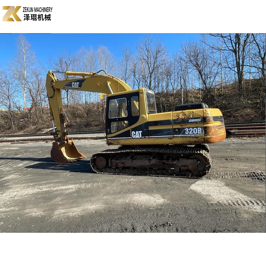 CATERPILLAR 320B Used Earthmoving Equipment With Hydraulic Valve And Cylinder