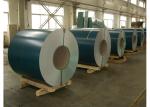 Corrosion Resistance Galvalume Corrugated Roofing Sheets , Color Coated