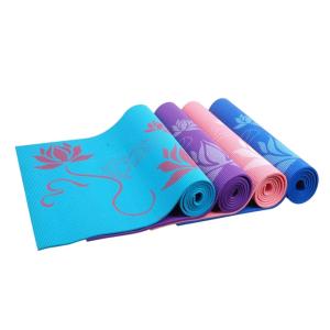 Quality Eco Friendly Non Toxic Full Print PVC Yoga Exercise Mat With Logo Graphics wholesale