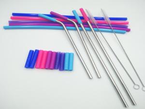 Quality Rubber Sleeve Flexible Silicone Tubing Food Grade For Stainless Steel Straw wholesale