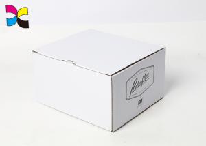 Quality 3mm Thickness Flat Cardboard Shipping Boxes , Pantone Black Shipping Boxes wholesale