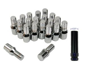 Quality High Performance Acorn Seat Locking Wheel Bolts 20.3 Millimeter Diameter wholesale