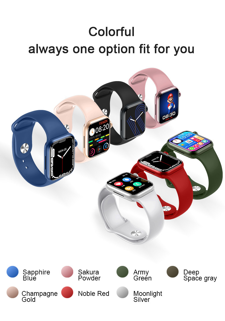 190mAh Blood Oxygen Smartwatch Andorid / IOS Message Push IP67