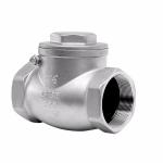 Investment Casting Stainless Steel Female NPT Threaded Check Valve for