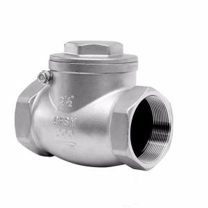 Quality Investment Casting Stainless Steel Female NPT Threaded Check Valve for Performance wholesale