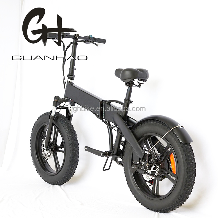 20" Wheel Size 500W EN15194 Foldable Fat Tire Electric Bicycle for Black Friday Offer