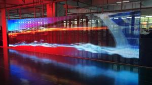 Quality P3.91-7.82 Indoor Transparent Led Display screen SMD Rental Glass Display Full Color LED Screen wholesale