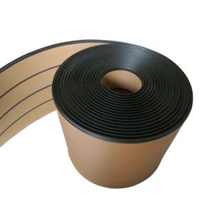 Quality 5Meter Roll 200mm Wide Artificial Teak Decking For Boats PVC wholesale