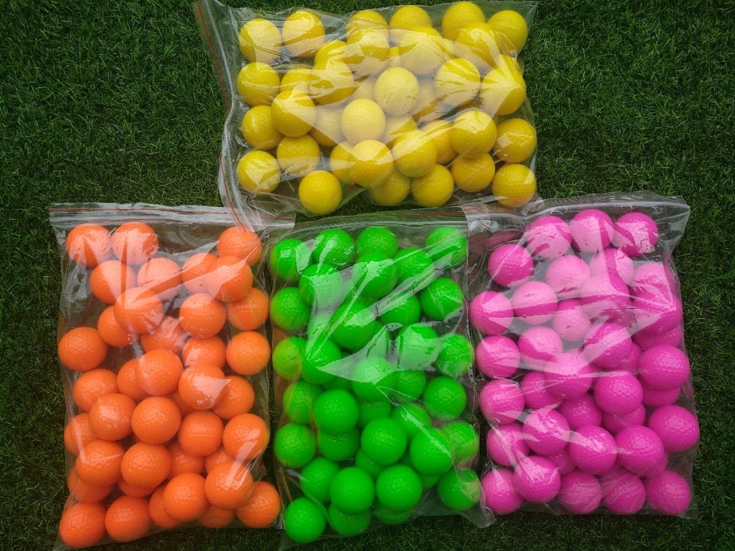 fluorescent golf ball golf balls fluorescent golf balls in black light (glow in uv )