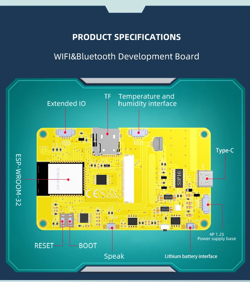3.2 Inch TFT Display Module With 5V Operating Voltage Power Consumption About 140mA