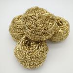 Professional Pure Copper Wire Cleaning Ball Pot Cleaning Wire Brass Scourer