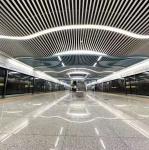 Aluminum Ceiling Wall Panel Acoustic Suspended Metal Baffle Ceiling For Indoor