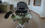 Rotomolding Sit On Top 12 Ft Kayak , One Person Saltwater Fishing Kayak Long