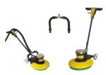 High Speed Floor Buffer 110Volt Concrete Polishing Machines , Yellow