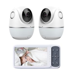 Quality Wifi 720P Baby Monitor 5inch Baby Breathing Monitors With Pet wholesale