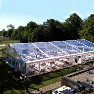 Quality 20x50m 15HW Hardness Aluminum Frame Tent 200 To 500 People Catering Party wholesale
