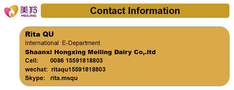 Cream white Goat No Sugar Milk Powder 400g elderly people