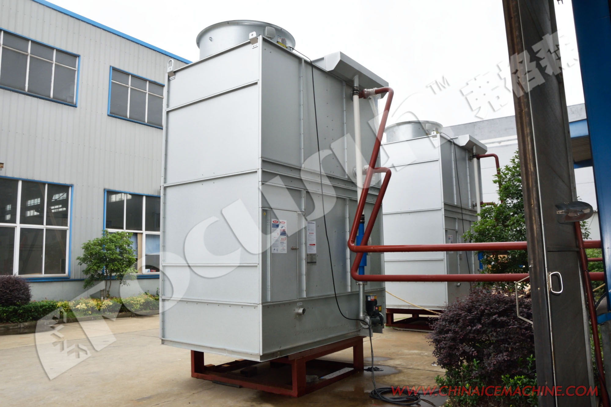Blue Painting 30Tons Block Ice Machine for Ice Plant After Service Video Technical Support