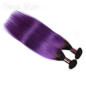 Quality Peruvian Ombre Human Hair Bundles 100% Pure Virgin Hair Extensions wholesale