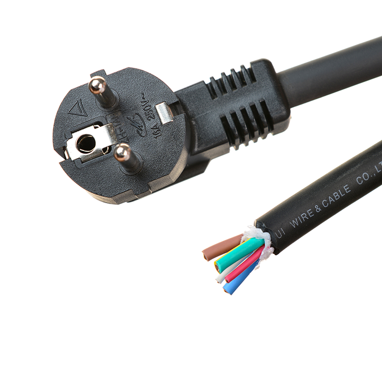 H07BZ5-F EN50620 UK Plug EVJE EVJT 11kw 450v 750V LSZH European TUV Electric Vehicles EV Charging Pile Car Charger Cable 3M Stripped