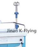 Portable ABS Plastic Hospital Emergency Cart Medical Trolley