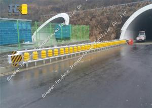 Quality Removable Rolling Guardrail Barrier Anti Rust , Highway Roller Barrier wholesale
