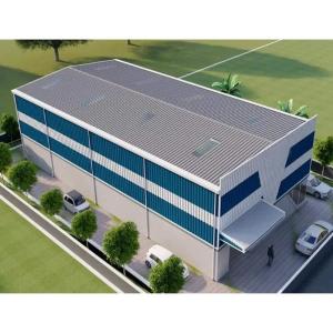 China Steel Frame Workshop Building Structural Warehouse Construction on sale