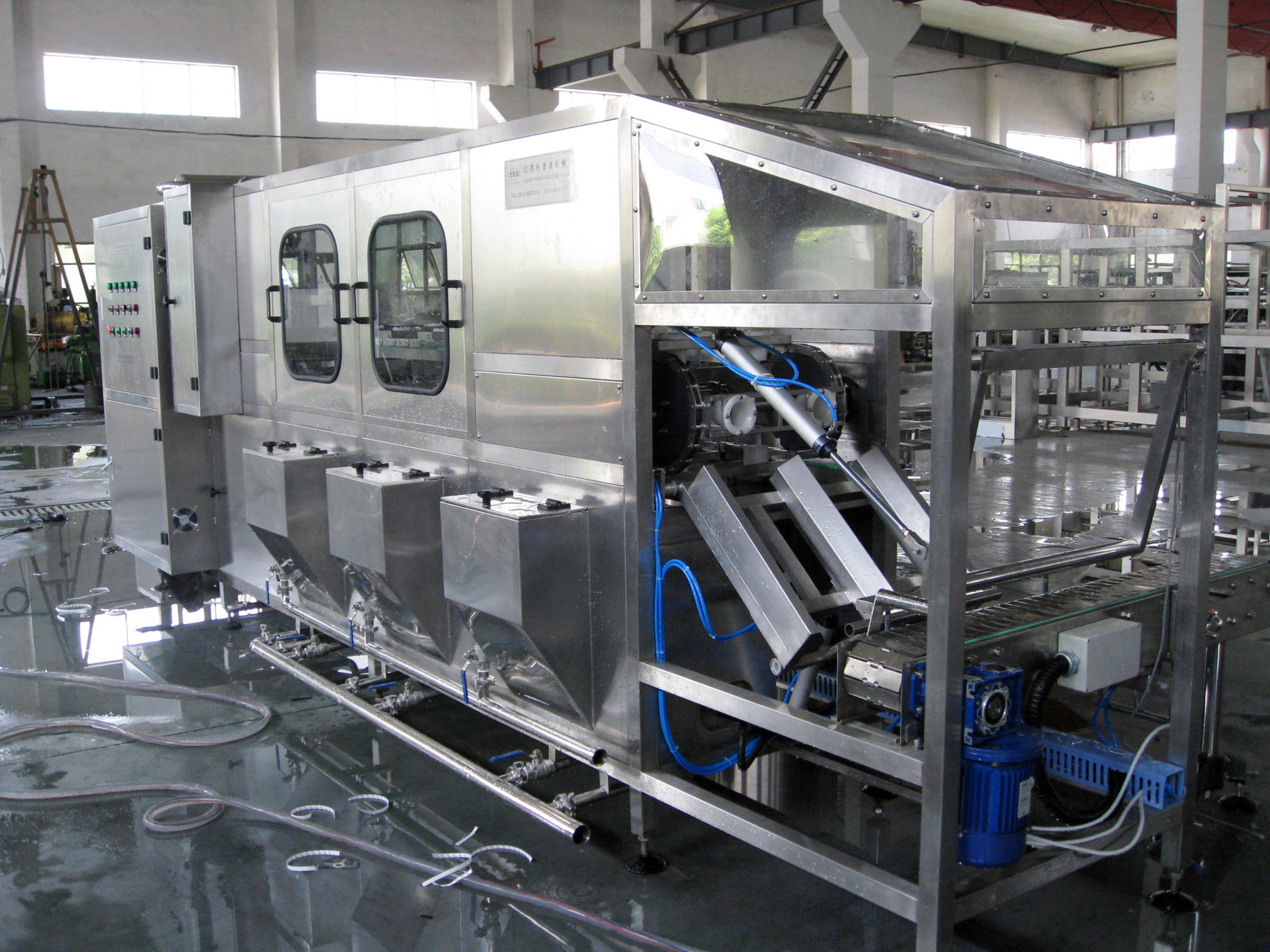 450BPH Plastic Barrel 5 Gallon Water Filling Machine