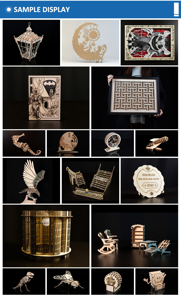 Desktop Co2 Fiber Laser Cutting Engraving Machine Mini 3d For Wood Crystal Credit Card