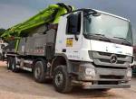 Zoomlion Used Concrete Pump Truck , Used Concrete Boom Trucks 52 Meter 300KW