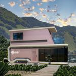 Space Capsule House Galvanized Steel Frame 2 Years Warranty