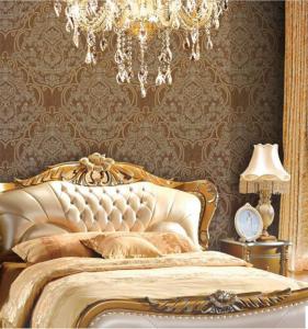 Quality Korean Style Living Room Wallpaper , Interior Decorating Wallpaper 1.06*10m wholesale