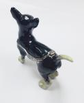 Custom metal dog shaped vintage jewelry box for promotional gift