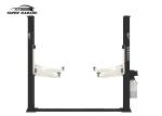 220V 380V Two Post Floor Plate Lift 110mm - 1850mm Height Manual Release