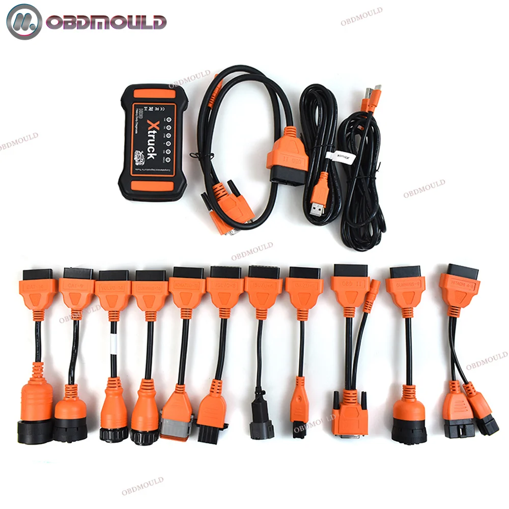 FZ G1 Tablet Diagnostic Tool X Trunk Y009 Applicable To Heavy-duty Truck Excavator Structure Diesel Engine OBD2 Scanner Adapter