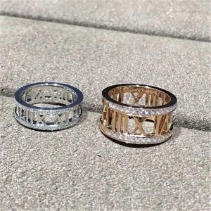 Quality Luxury jewe factory number ring 18k gold white gold yellow gold rose gold diamond ring wholesale