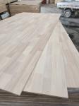 100-1220mm Width Rubber Finger Jointed Wood Boards Furniture Table Top Rounded