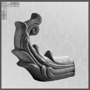 Quality Chinese Style Roofing Materials Roof Ridge Curve Tiles For Garden Pavilion wholesale