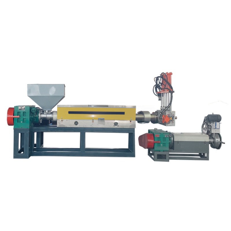 PP PE HDPE LDPE Hard Scrap Pelletizing Machine With Waste Plastic Recycling Function