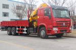 Sinotruk Howo Xcmg 12 Tons Lorry Mounted Crane 6x4 Straight Arm 17m With
