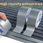 Heavy Duty Industrial Gray Silver Duct Tape Waterproof Double Sided Acrylic