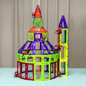 Quality Custom Logo Magnetic Construction Toys Castle Magnetic Shapes Building Sets wholesale