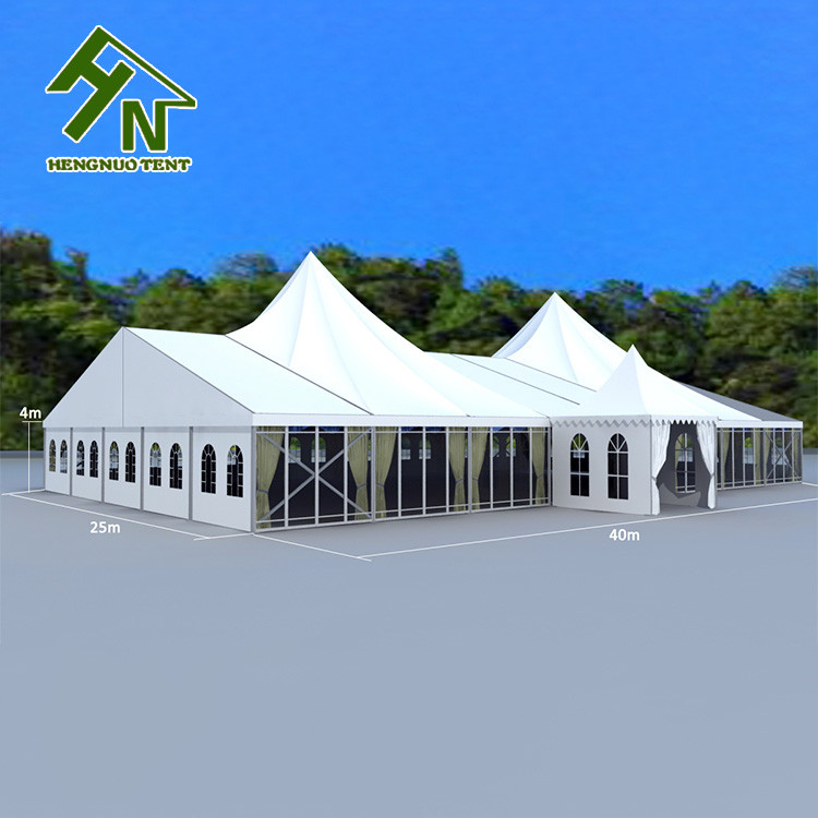 From 3m To 50m Wide Multi Sided Tent Outdoor Semi Permanent Marquee